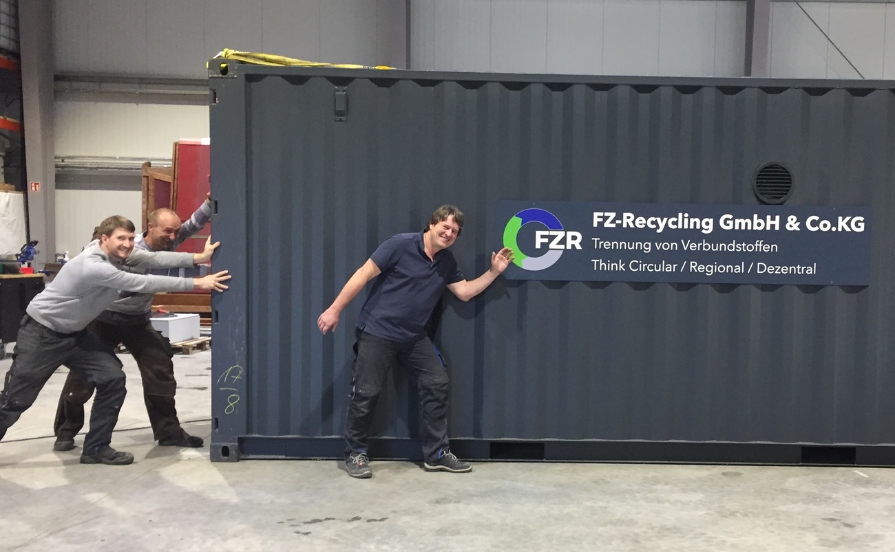 Forschungszentrum Recycling - „Number One“ Geht An Den Start – Thinking ...